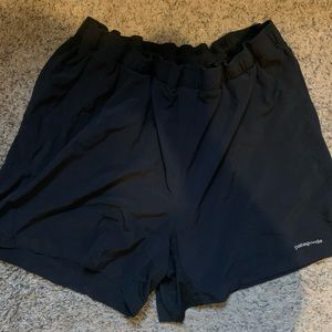 Patagonia Black Womens Running Shorts W-XL